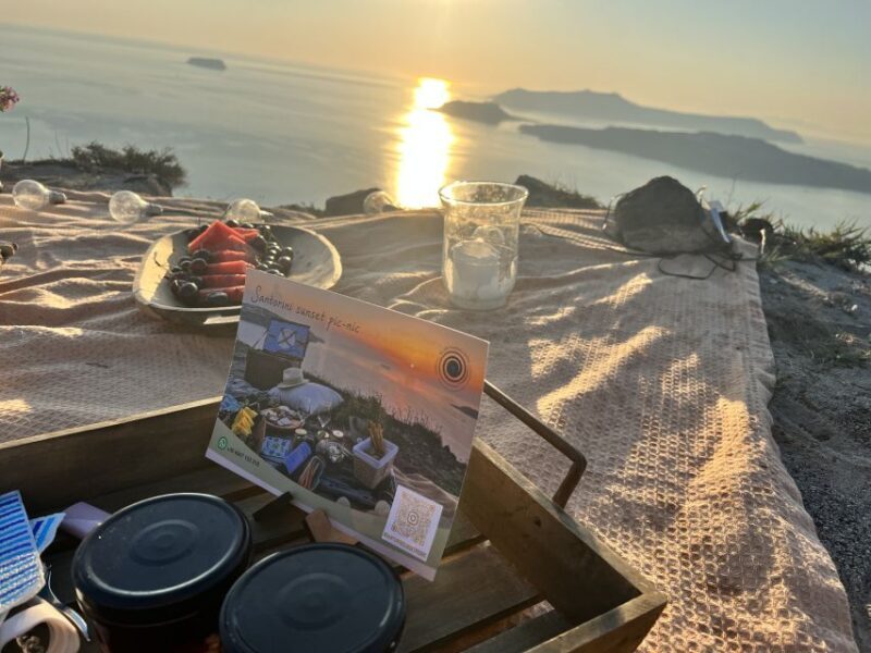Uncrowded Santorini Sunset PicNic - FAQ