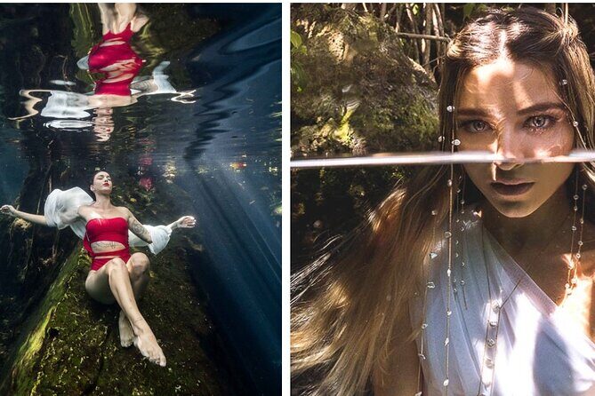 Underwater Photoshoot in Cenotes Cancun to Tulum - What to Expect: The Water, the Light, and the Environment