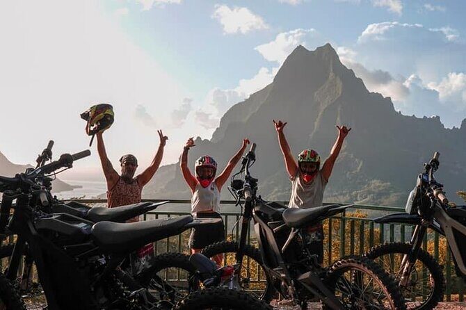 Unique excursion to Moorea on a 100% electric motorbike - Key Points