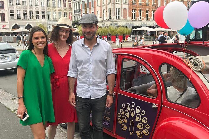 Unique Tour of Lille by Convertible 2CV - 1h00 - The Sum Up