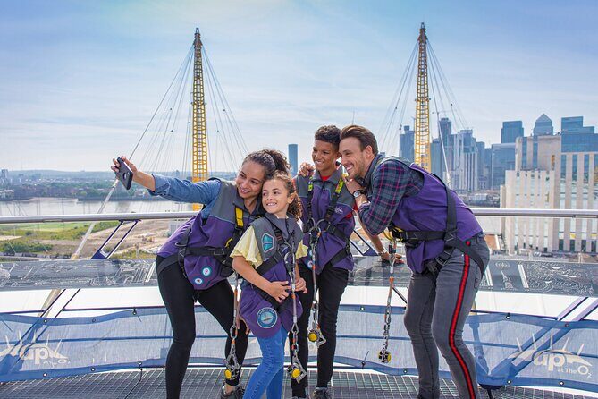 Up at The O2: Daytime Climb with Guided Tour with Panoramic Views - FAQ