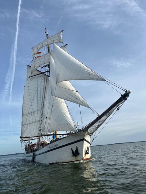 Usedom: Sailing tour on exclusive tall ship Thursday - The Experience Based on Guest Feedback