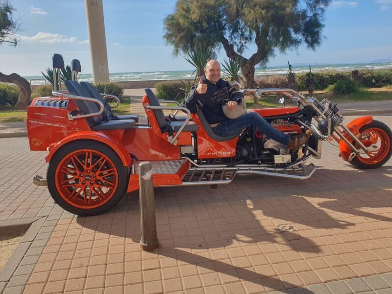 V8 Trike Tour mit Fahrer/Guide für max 4Gäste - Key Points