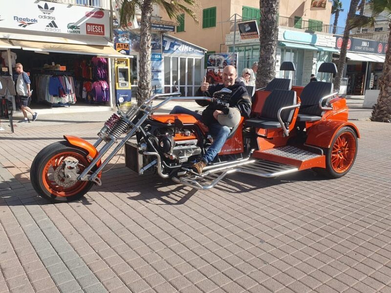 V8 Trike Tour mit Fahrer/Guide für max 4Gäste - Ein detaillierter Blick auf die Tour