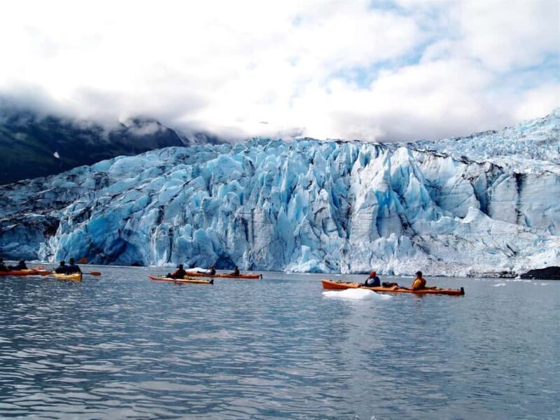 Valdez: Shoup Glacier Kayak Tour with Motor Boat Ride - FAQ