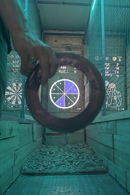 Valencia : Interactive Axe Throwing 2h - Key Points