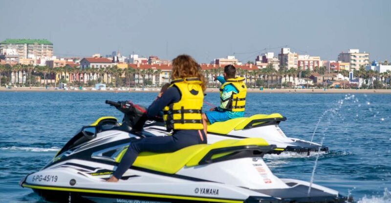 Valencia: Jet Ski Tour with Paddle Surf - Key Points