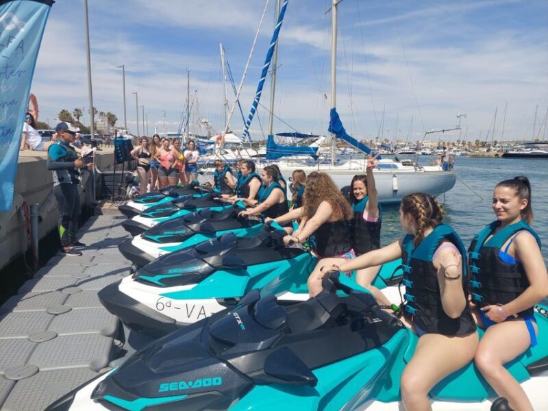Valencia: Jetski experience with Guide - Key Points