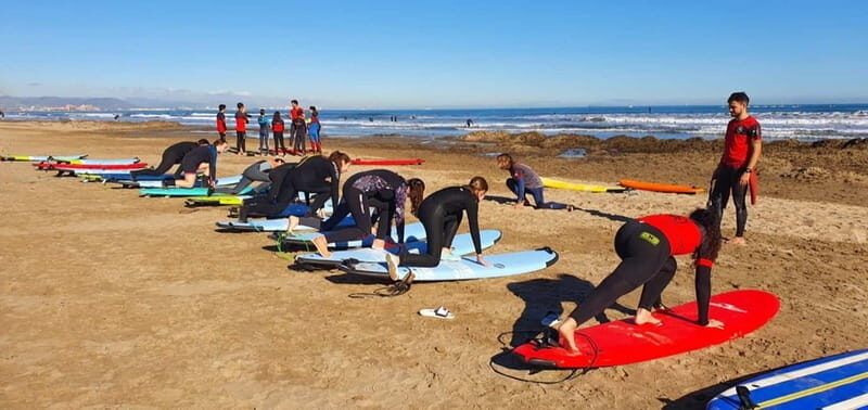 Valencia: Malvarrosa Beach Beginner Surf Class - Authentic Experiences from Reviews