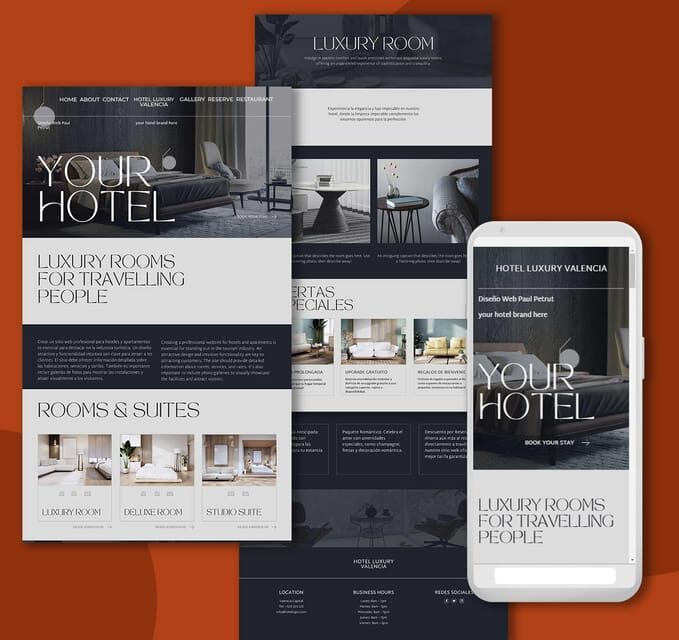 Valencia Professional Web Design Services on WordPress - Key Points