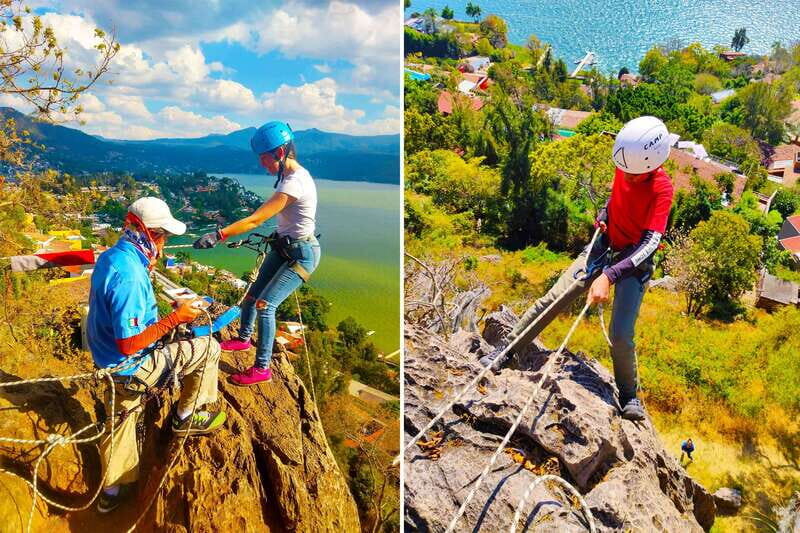 Valle de Bravo: Rappel over a viewpoint - Value for Money
