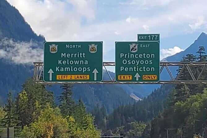 Vancouver to Kelowna Private Group Transfer up to 14 passengers - The Experience in Detail