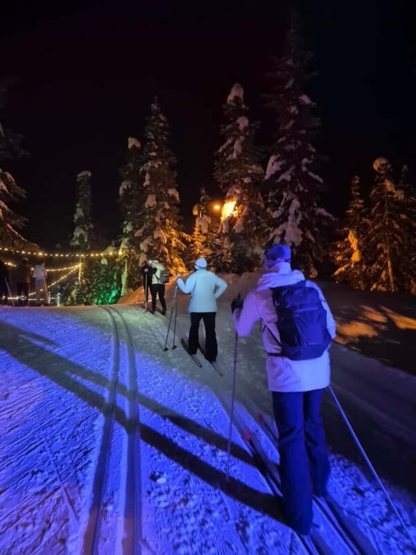 Vancouver: Whistler Olympic Park Evening Snowshoeing/Skiing - Key Points