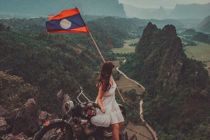 Vang Vieng Tour B - Nam Xay Viewpoint Hike & Blue Lagoon 1 Tour - Starting with the Nam Xay Viewpoint