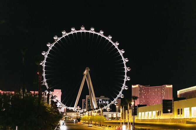 Vegas Illuminated 3H Ultimate Vegas Panaromic Night Bus Tour - Key Points