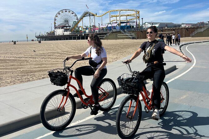 Venice and Santa Monica French Bicycle Tour - Key Points