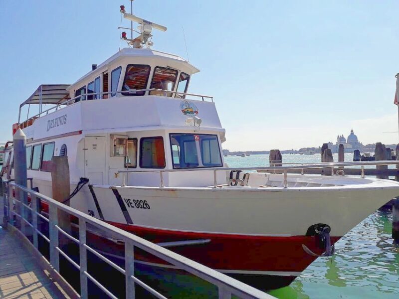 Venice: Murano & Burano Panoramic Boat Tour w/ Glassblowing - The Itinerary in Detail