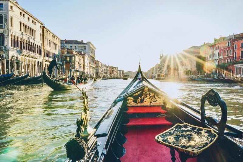 Venice: Shared Gondola Ride through the Lagoon City - What It’s Like on Board