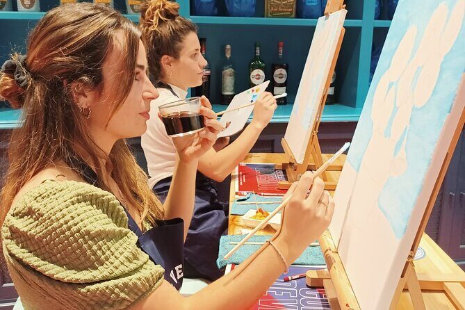 Vermouth-Art, paint and sip and Spanish Vermouth - A Deep Dive Into the Art and Vermouth Experience in Barcelona