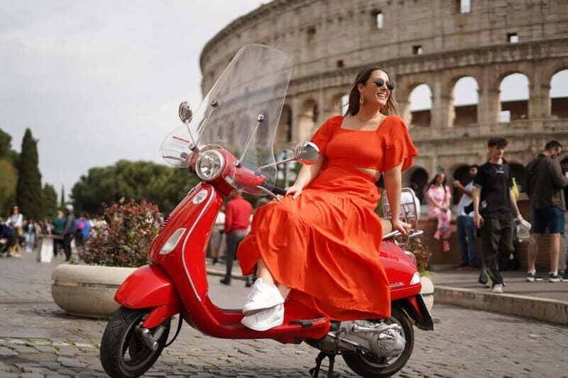 Vespa city tour in Rome with two different routes - The Practical Details