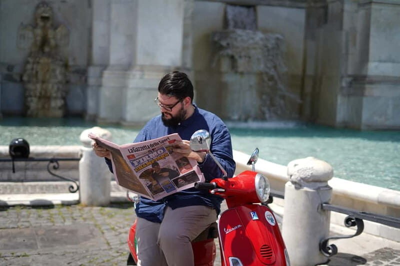 Vespa city tour in Rome with two different routes - FAQs