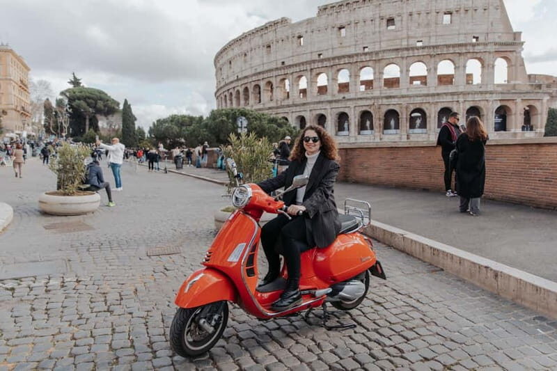 Vespa Ride in Rome Streets with Photography - Key Points
