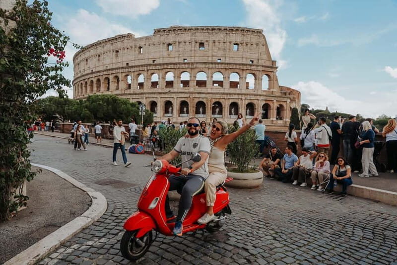 Vespa Ride in Rome Streets with Photography - What’s Included and Not