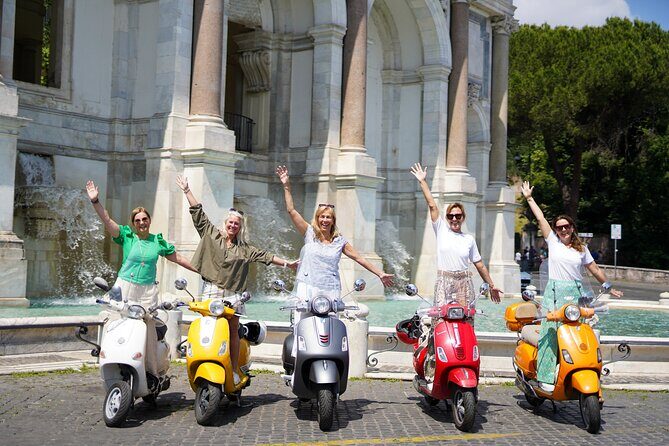 Vespa scooter tour with Professional Photography - FAQs