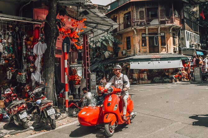 Vespa Sidecar Sightseeing and Cuisine Tour in Hanoi - The Detailed Itinerary: What to Expect