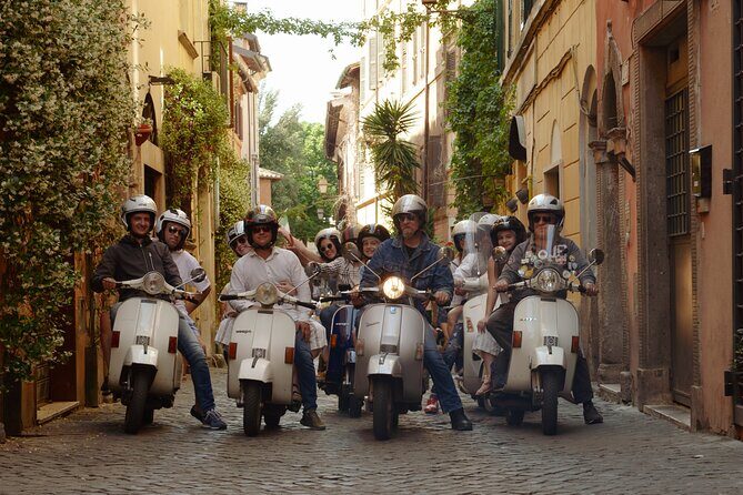 Vespa Tour with driver Rome By Night 3 hours - Logistics and Practicalities