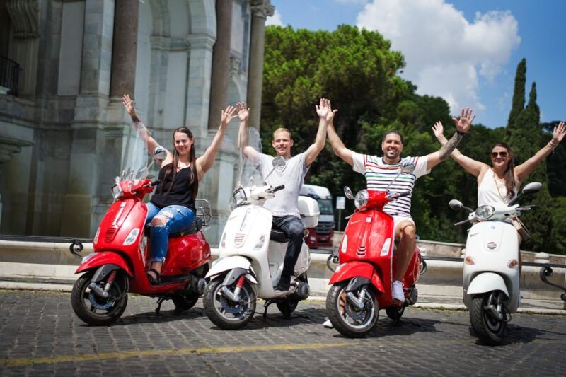 Vespa tour with Professional Photoshoot - The Value of the Experience