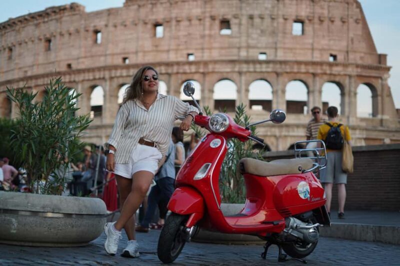 Vespa - Wine and Photography service in Rome - What You Can Expect from the Experience