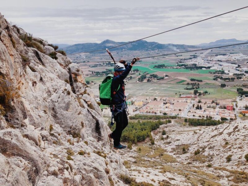 Via Ferrata in Villena - Key Points