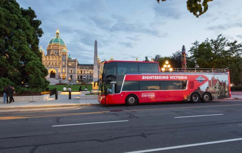 Victoria: Evening Hop-On Hop-Off City Sightseeing Tour - What You Can Expect from the Victoria Evening Tour