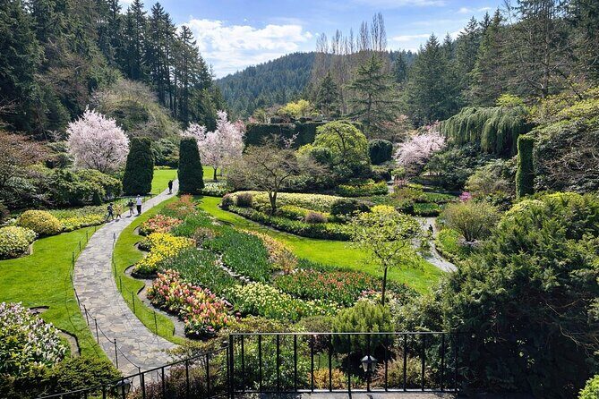 Victoria Highlights: Butchart Gardens, Empress, Chinatown. 1-6pax - Key Points