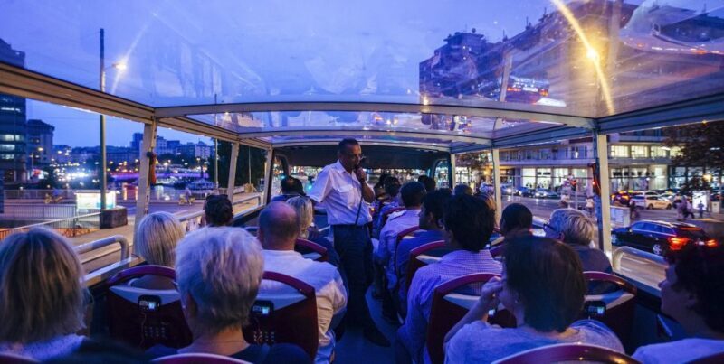 Vienna: Big Bus City Highlights Night Tour with Live Guide - The Guide & Commentary