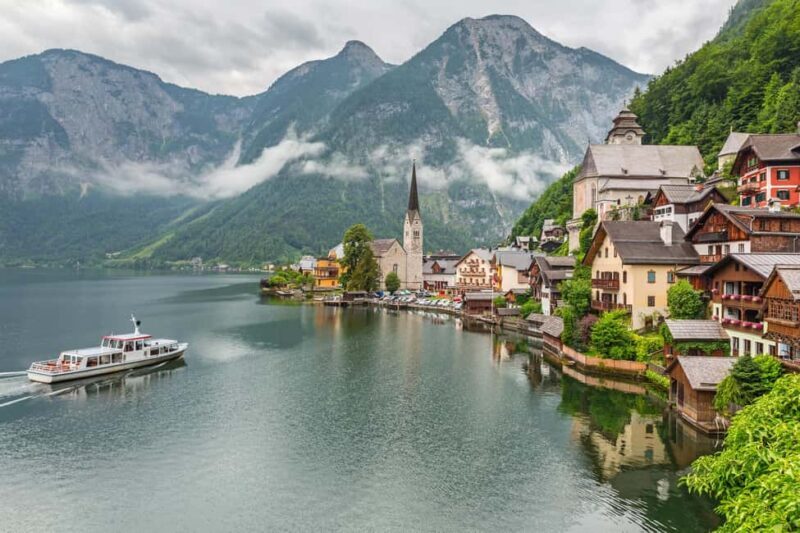 Vienna: Hallstatt, Salzkammergut Day Trip with option boat - Key Points