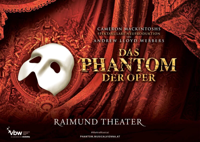 Vienna: Musical Tickets THE PHANTOM OF THE OPERA - Overview of the Experience