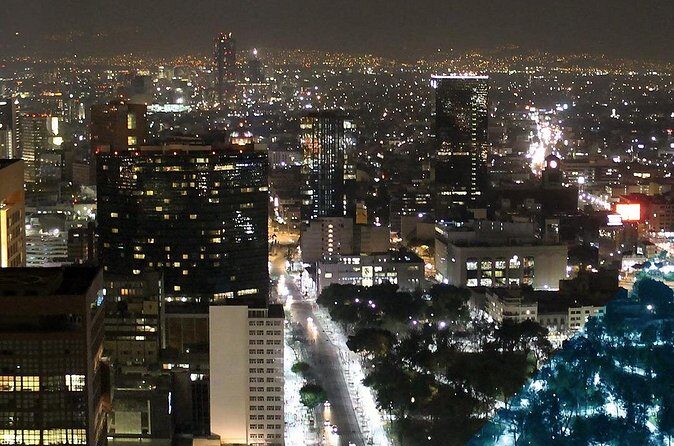 Viewpoint Torre Latino Panoramic view of Mexico City - The Itinerary in Detail