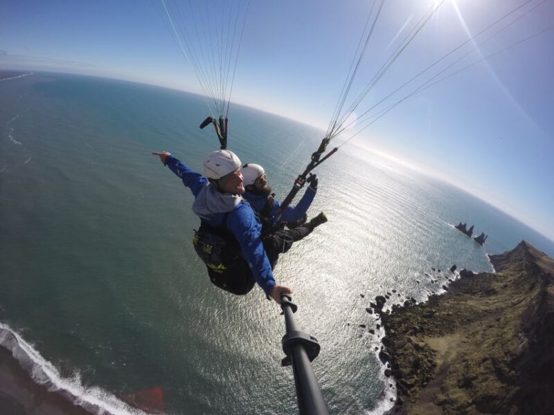 Vík: Paragliding Tandem Flight - Key Points