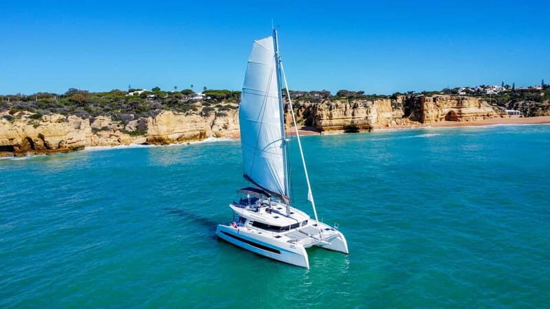 Vilamoura: Algarve Full Day Private Catamaran Charter - Detailed Breakdown of the Itinerary