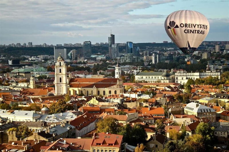 Vilnius or Trakai: Hot Air Balloon Flight - Key Points