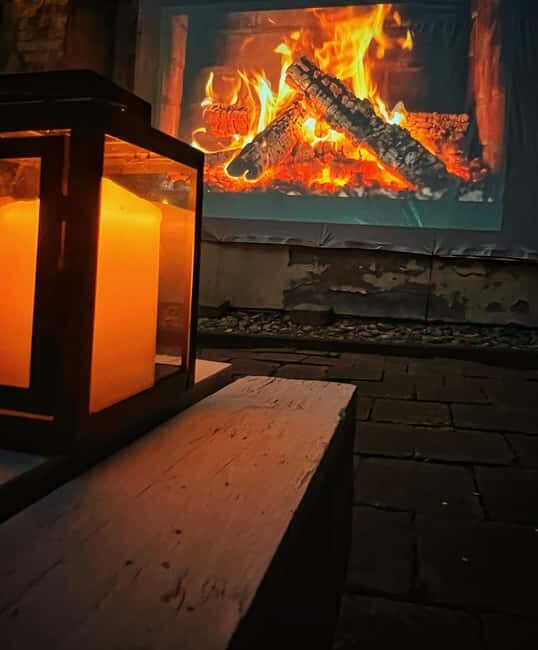 Vilnius: Private Open-Air Old Town Cinema Experience - Key Points