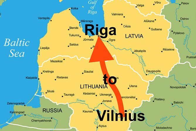 Vilnius to Riga - Sightseeing transfer - Transport and Comfort