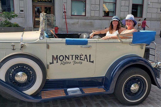 Vintage 1930 convertible! Old Montreal Tour-Private Guide -70 min - Cost and Value Analysis