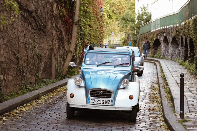 Vintage 2CV Adventure: 1 Hour 30 min Paris Secrets Tour - FAQs