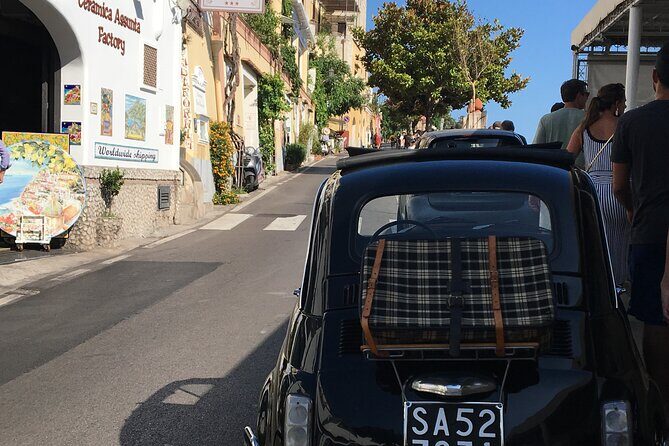 Vintage car 500 Photo shoot on The amalfi coast - A Stylish Spin Along the Amalfi Coast: The Vintage Fiat 500 Photo Shoot