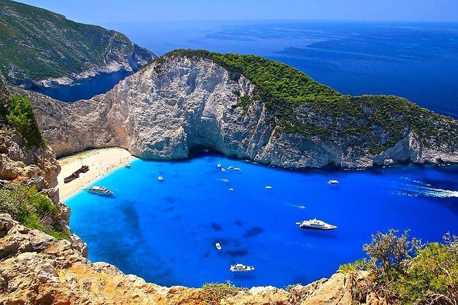 VIP Full Day Tour Shipwreck Blue Caves and top view - An In-depth Look at the Zakynthos VIP Full Day Tour