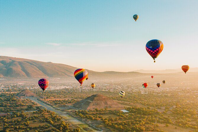 VIP Private Hot Air Balloon Flight plus Teotihuacan Ruins Tour - A Look at the Itinerary