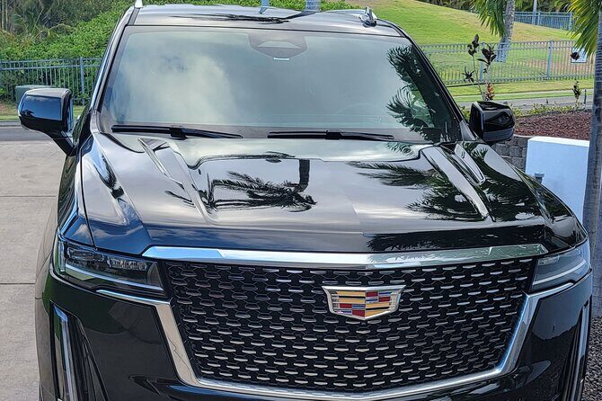 VIP Private Maui OGG Arrival Transfer in Black Cadillac Escalade - The Sum Up